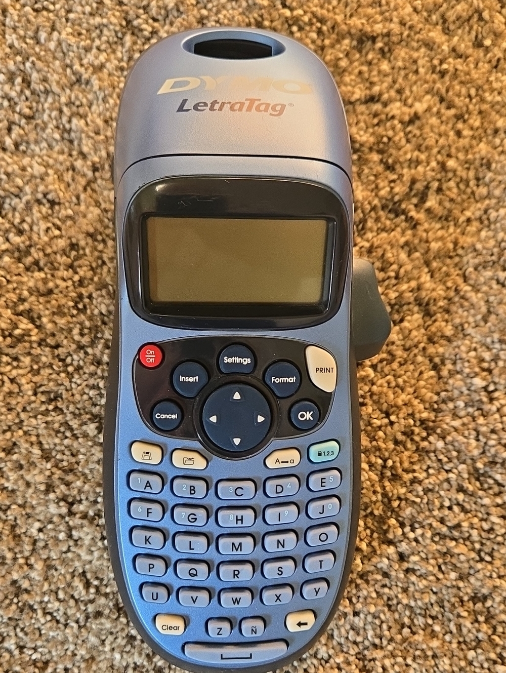 Dymo LetraTag Label Maker in Light Blue